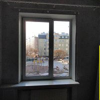 №13706 установка окна в панельном доме Колпино Ремизова 13