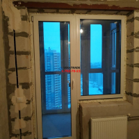 Приморский район, Лыжный пер. 8-1, установка окна и балконного блока