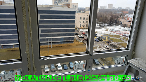 Красногвардейский район, Екатерининский проспект 2, остекление балкона
