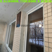 Выборгский район, ул. Шостаковича 5-1, серия дома 1ЛГ-504-Д, остекление квартиры