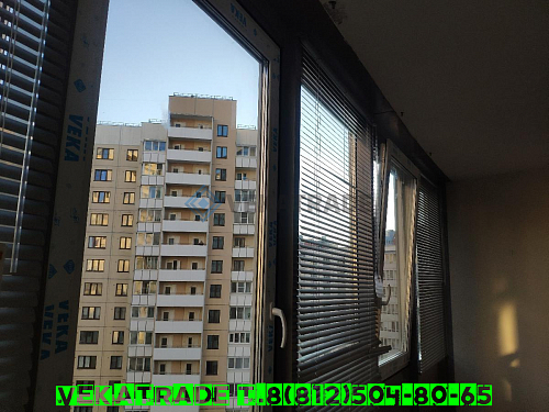 Красносельский район, пр. Ленинский 74-2, остекление балкона