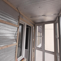 Всеволожский район, ул. Верхняя 30, утепление лоджии