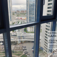 Московский район, пр. Космонавтов 37, теплое панорамное остекление лоджии