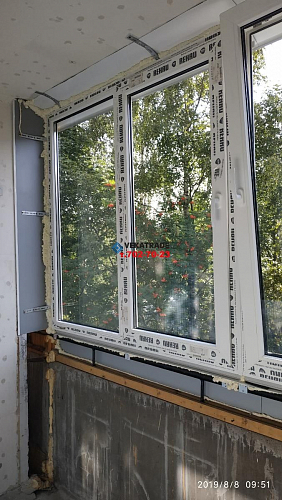 Невский район, пр. Солидарности 10-1, серия дома 602, отделка лоджии