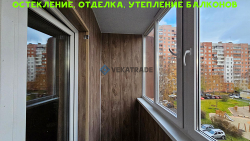 Красносельский район, пр. Ленинский 93-2, серия дома 137, ремонт балкона