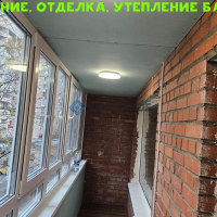 Калининский район, пр. Светлановский 113, серия дома 1-528КП-80Э, ремонт лоджии
