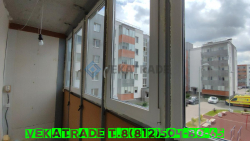 Петродворцовый район, ул. Парковая 14-3, остекление балкона