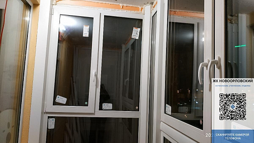 Приморский район, наб. реки Каменки 7-3, теплое остекление балкона