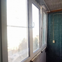 Приморский район, Богатырский пр. 53-3, серия дома 137, установка балконного блока и остекление лоджии