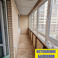 Московский район, Пулковское ш. 40-3, теплое остекление лоджии окнами ПВХ