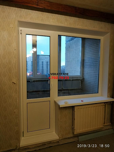 Красногвардейский район, пр. Косыгина 30-2, серия дома 137, установка теплого балконного блока