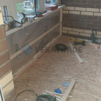 Парголово, ул. Михаила Дудина 25-2, остекление и отделка лоджии