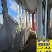 Калининский район, пр. Пискаревский 18, серия дома 1-528КП-82, утепление и отделка лоджии в кирпичном доме