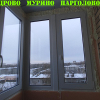 Колпинский район, Павловская ул. 63, остекление балкона