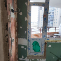 Выборгский район, Выборгское шоссе 15, установка балконного блока