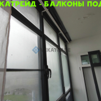 Красносельский район, ул. Адмирала Трибуца 5, замена фасадного остекления балкона 
