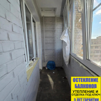 Калининский район, пр. Пискаревский 18, серия дома 1-528КП-82, утепление и отделка лоджии в кирпичном доме