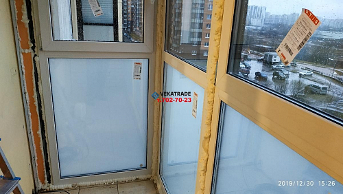 Новое Девяткино, ул. Арсенальная 3, балкон под ключ