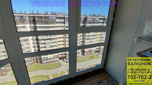 Красносельский район, пр. Ветеранов 171-5, теплое панорамное остекление