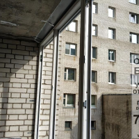 Выборгский район, пр. Энгельса 139-21, остекление 3х метровой лоджии