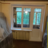 Московский район, пр. Космонавтов 52-4, серия дома 1ЛГ-507, установка балконного блока