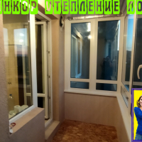 Красносельский район, ул. Катерников 5-2, утепление и отделка балкона