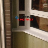 Парголово, ул. Валерия Гаврилина 13, отделка балкона панелями ПВХ