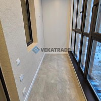 №13678 ЖК Полис Приморский утепление и отделка лоджии Авиаконструкторов 61-1