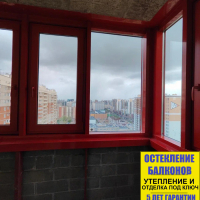 Московский район, ш. Пулковское 38-7, замена фасадного остекления балкона альпинистами