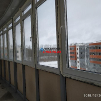 Петродворцовый район, ул. Парковая 14-3, теплое фасадное остекление