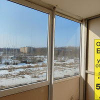 Петродворцовый район, ул. Парковая 18А, остекление и частичная отделка балкона
