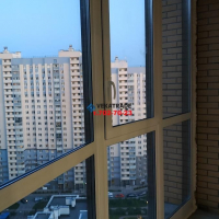Приморский район, Лыжный пер. 8-1, панорамное остекление балкона