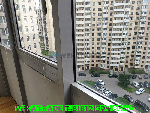 Красносельский район, пр. Ленинский 74-2, остекление балкона