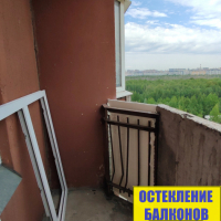 Приморский район, ул. Туристская 38, серия дома 137, остекление балкона