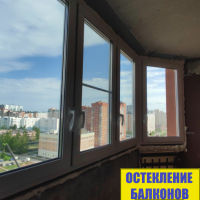 Приморский район, ул. Туристская 38, серия дома 137, остекление балкона