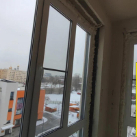 Адмиралтейский район, ул. Парфеновская 14-1, остекление балкона