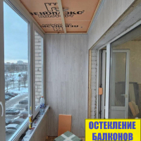 Красносельский район, ул. Чекистов 26, утепление и отделка балкона в кирпичном доме