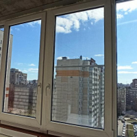Невский район, ул. Коллонтай 15-1, остекление лоджии