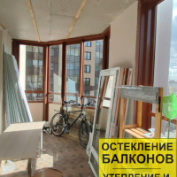 Калининский район, пр. Маршала Блюхера 9-1, замена фасадного остекления