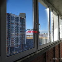 Красносельский район, пр. Героев 18, теплое панорамное остекление лоджии