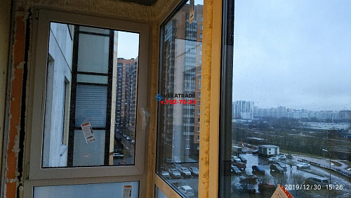 Новое Девяткино, ул. Арсенальная 3, балкон под ключ