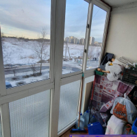 Всеволожский район, ул. Верхняя 30, остекление балкона от пола до потолка