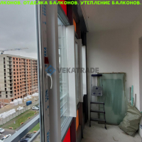 Московский район, ул. Среднерогатская 11, утепление фасада термокоробами