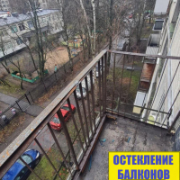 Калининский район, пр. Меншиковский 5-1, серия дома 1ЛГ-502, ремонт балкона