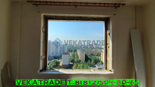 Невский район, ул. Тельмана 49, установка окна