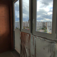 Петродворцовый район, ул. Парковая 16-3, остекление лоджии