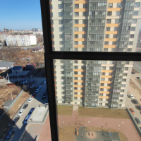 Кировский район, пр. Народного Ополчения 149, панорамное остекление лоджии