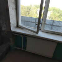 Московский район, ул. Краснопутиловская 109, серия дома 1ЛГ-606, установка окон