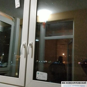 ЖК Новоорловский остекление балкона