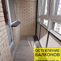 Парголово, ул. Фёдора Абрамова 21-3, утепление и отделка балкона